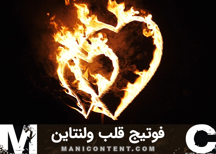 فوتیج قلب ولنتاین Valentine Heart footage