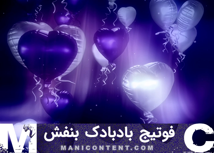 فوتیج بادبادک بنفش Purple Kite